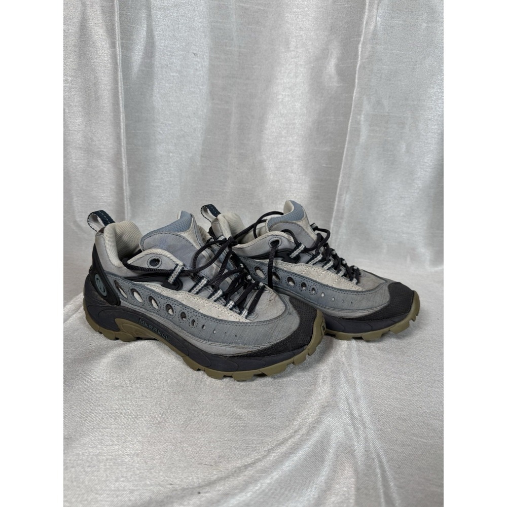 Merrell Pulse Sky Blue Women's Hiking Shoes Sz 7.5 Outdoor Trail Athletic‎